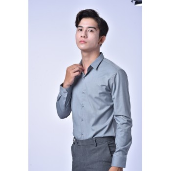 ÁO SƠ MI RÊU NHẠT