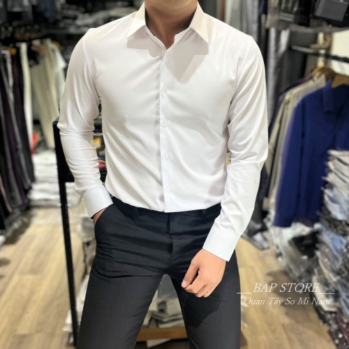 ÁO SƠ MI TRẮNG CHÌM 4