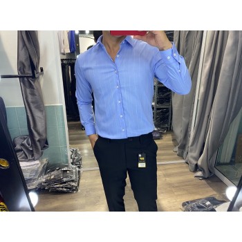 ÁO BAMBOO SỌC XANH